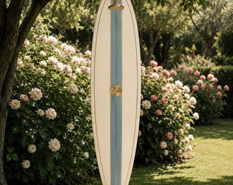 Classic Surfboard Shower Panel – Coastal Outdoor Shower for Garden, Patio & Poolside