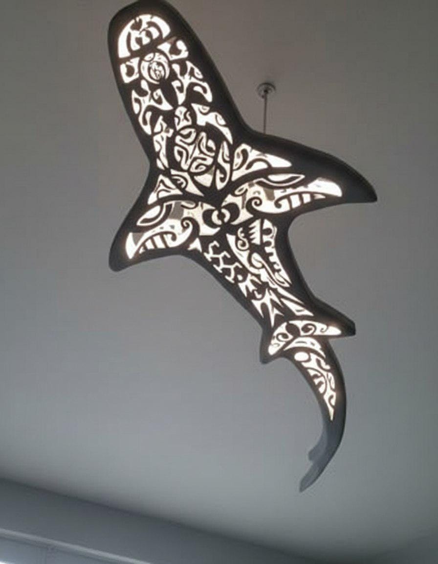 Surfboard Chandelier Lights - Etsy