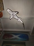 Shark LED Ceiling Chandelier – Surf Style Ocean Light