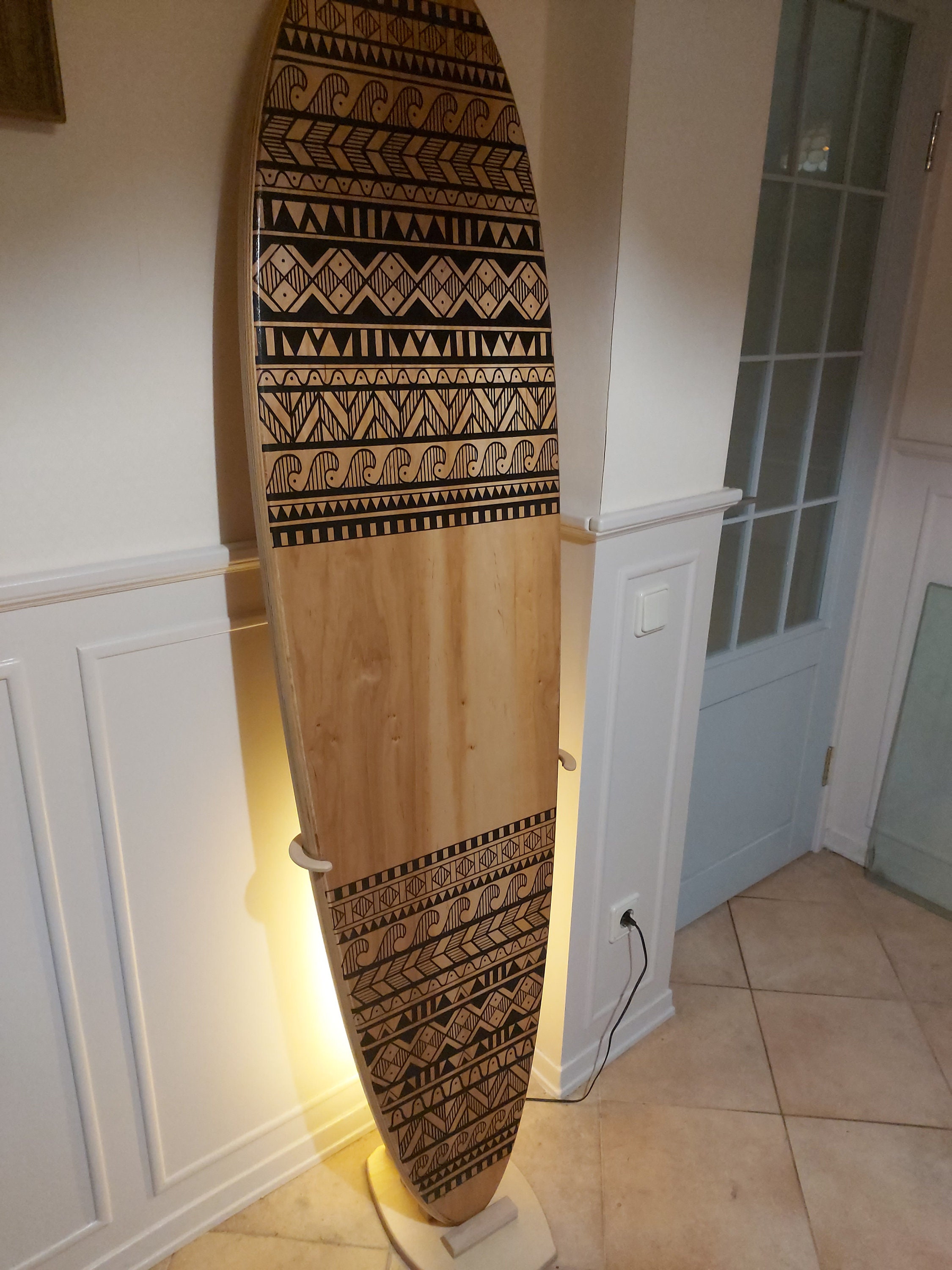 Surfboard Display Stand Etsy