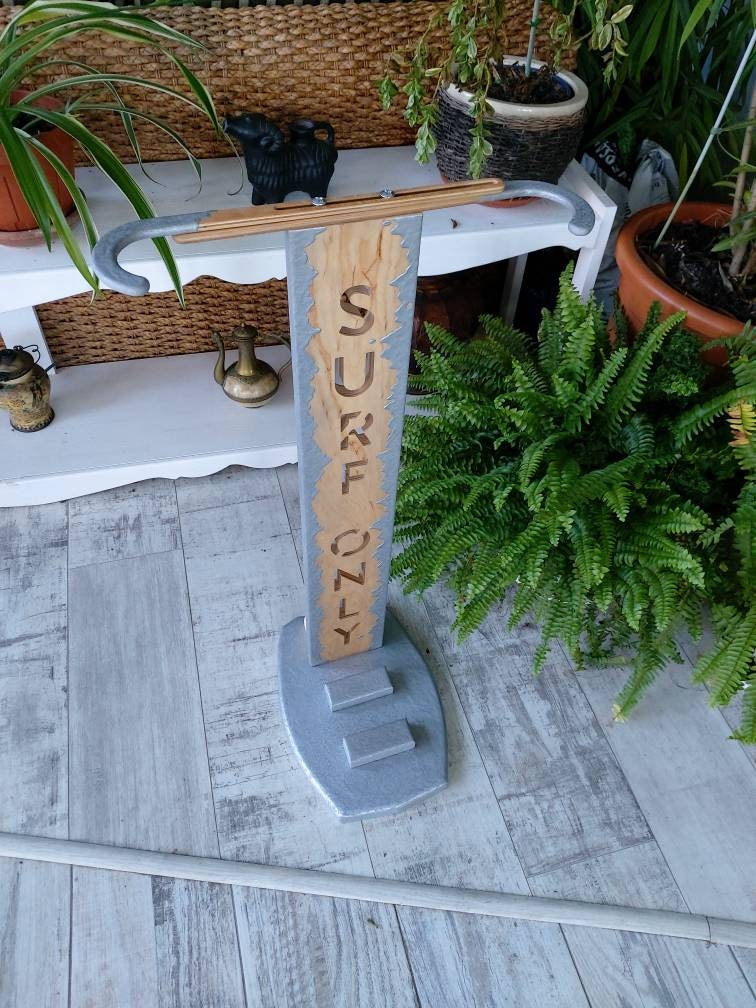 Surfboard Display Stand Etsy