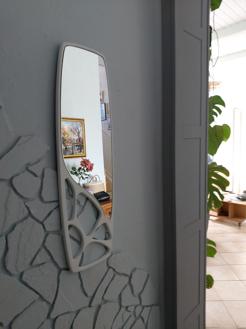 Kiteboard Wall Art Kiteboard Mirror Beach Sign Kitesurfing Etsy