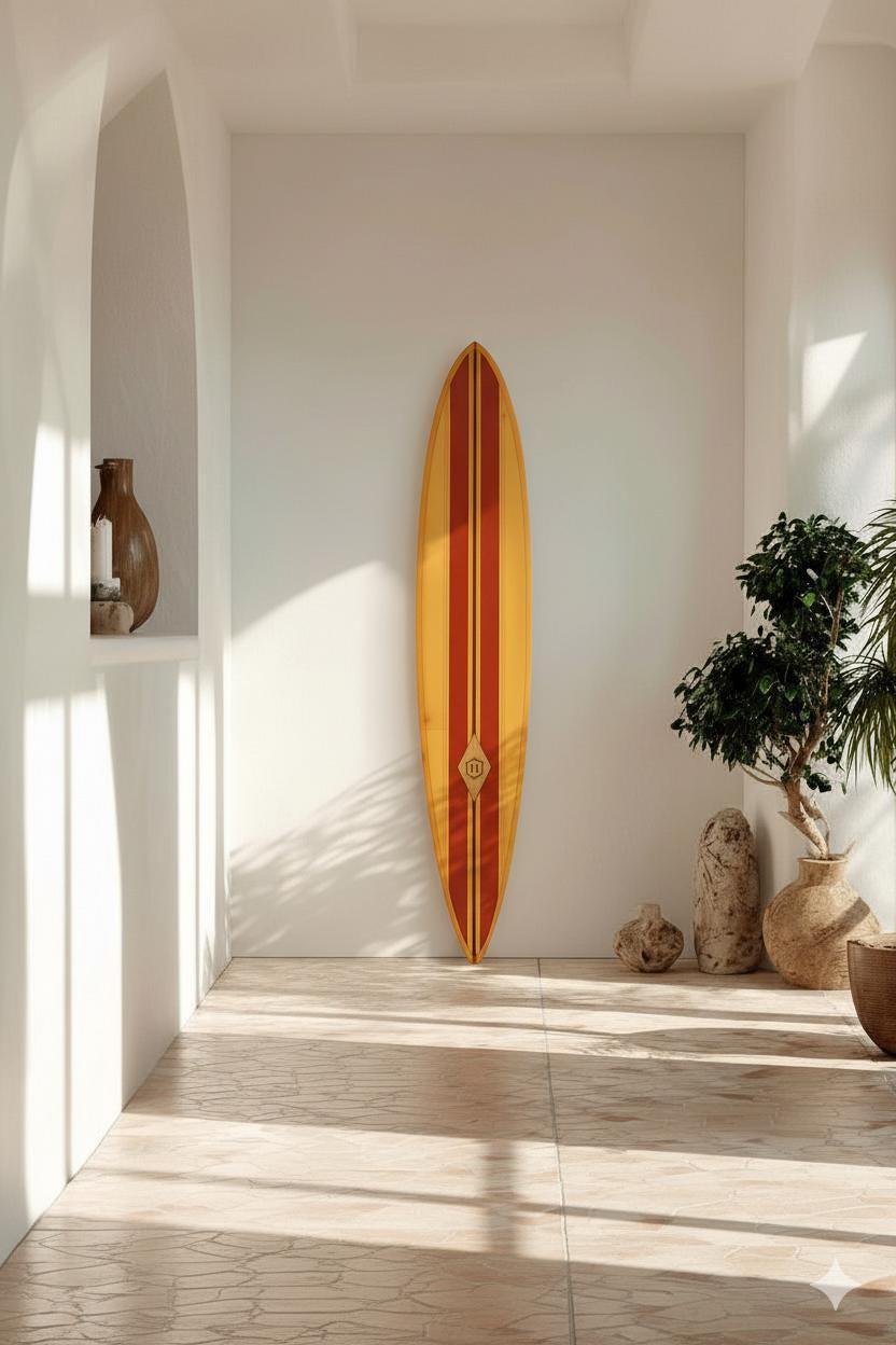 Ocean-themed custom wood decor