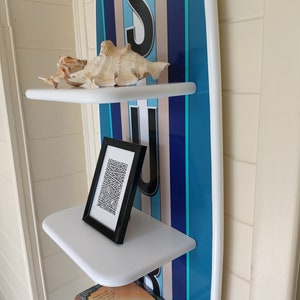 Unique Surfboard-shaped Shelf With Backlight - Etsy