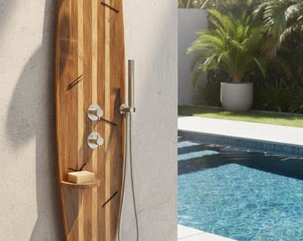 Surfboard Shower Panel, 96'