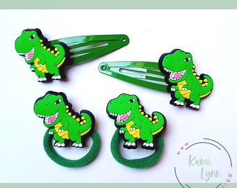 Haarspange Zopfgummi Dino Weihnachten Ostern unisex Junge Mädchen Adventskalender Kinder Haargummi