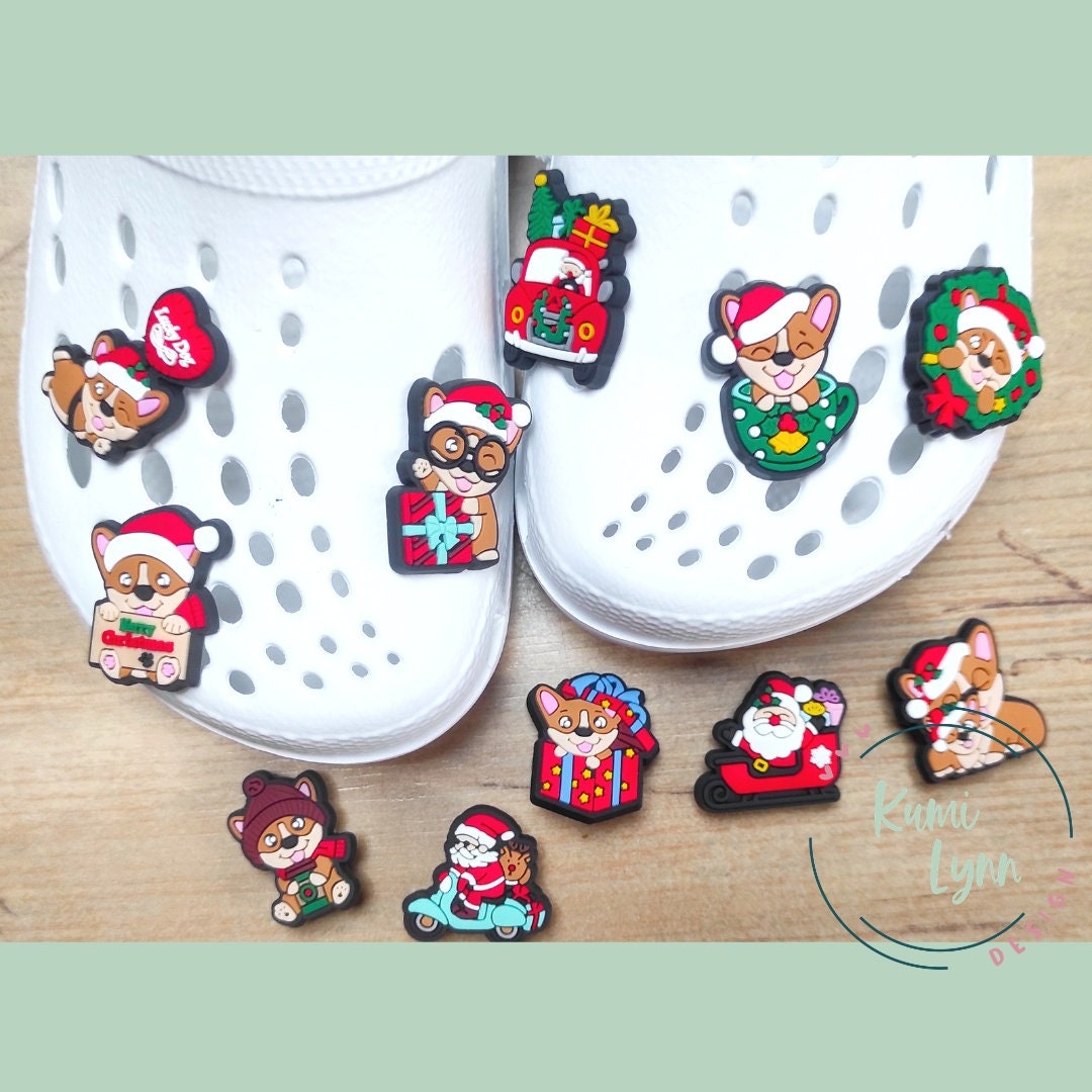 Christmas Santa Claus Advent Calendar Charms for Shoes Sneakers Etsy