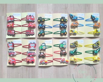 Haarspangen • Fahrzeug | 3er Set 3er001