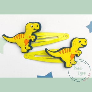 Hair clip hair tie T-Rex dinosaur Christmas braid rubber souvenir gift school enrollment birthday unisex boy girl advent calendar