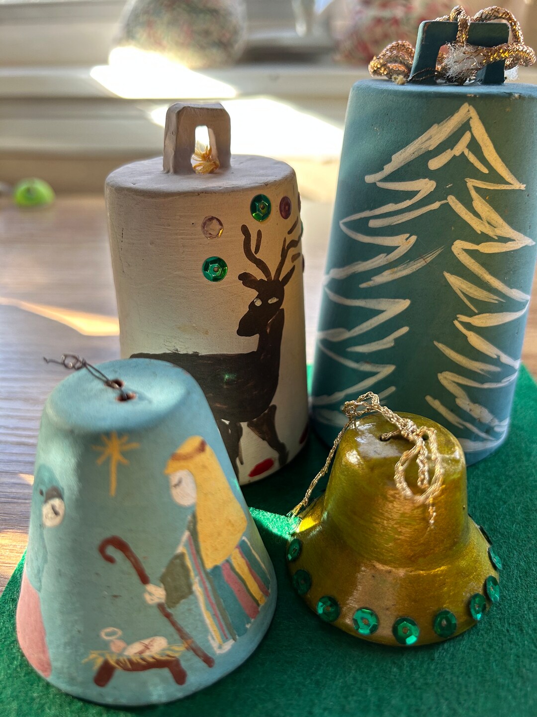 Handmade Ceramic Bells Etsy