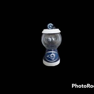 Los Angeles Rams Schüssel / Geburtstagsgeschenk / Süßigkeitenschüssel / Gumball-Teller / Sport-Team-Dekor / Spielzimmer-Dekor / Herzstück / Party-Dekoration (verschiedene Themen