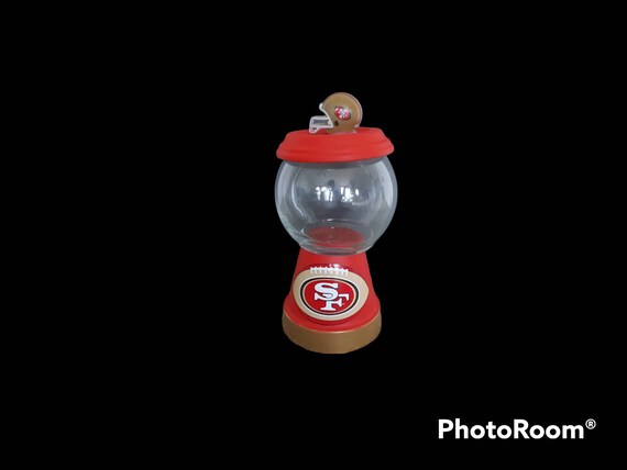 SAN Francisco 49ers bowl/birthday Gift/Candy Bowl/Gumball Dish/Sports Team  Dish/Game Room Decor/Centerpiece/Party Decoration (Assorted Theme