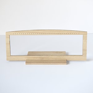 Solid Wood Earrings Display & Holder