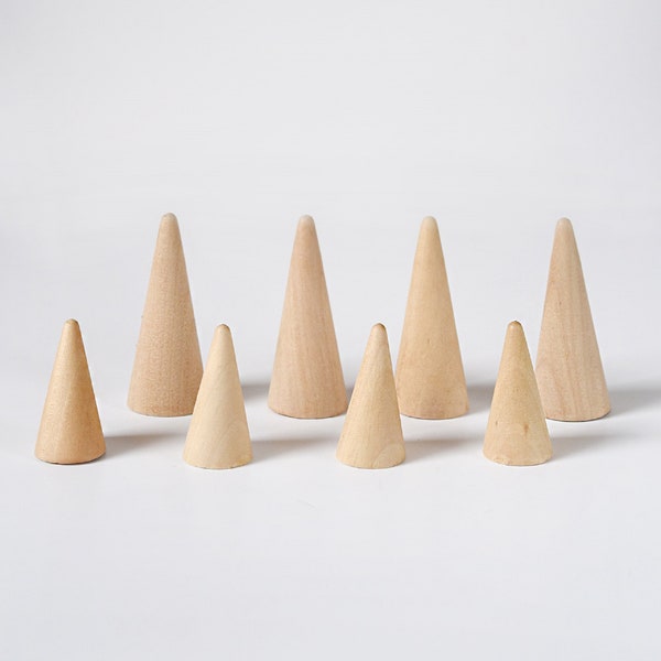 Solid Wood Ring Cone