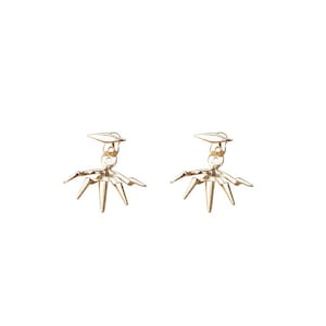 925 Silver Spike Stud Earrings