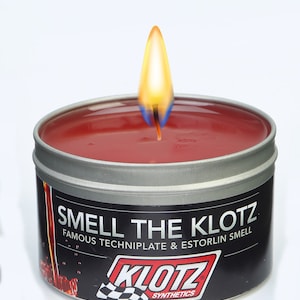 NEW KLOTZ 2-STROKE smelling candle motorcycle atv boat snowmobile