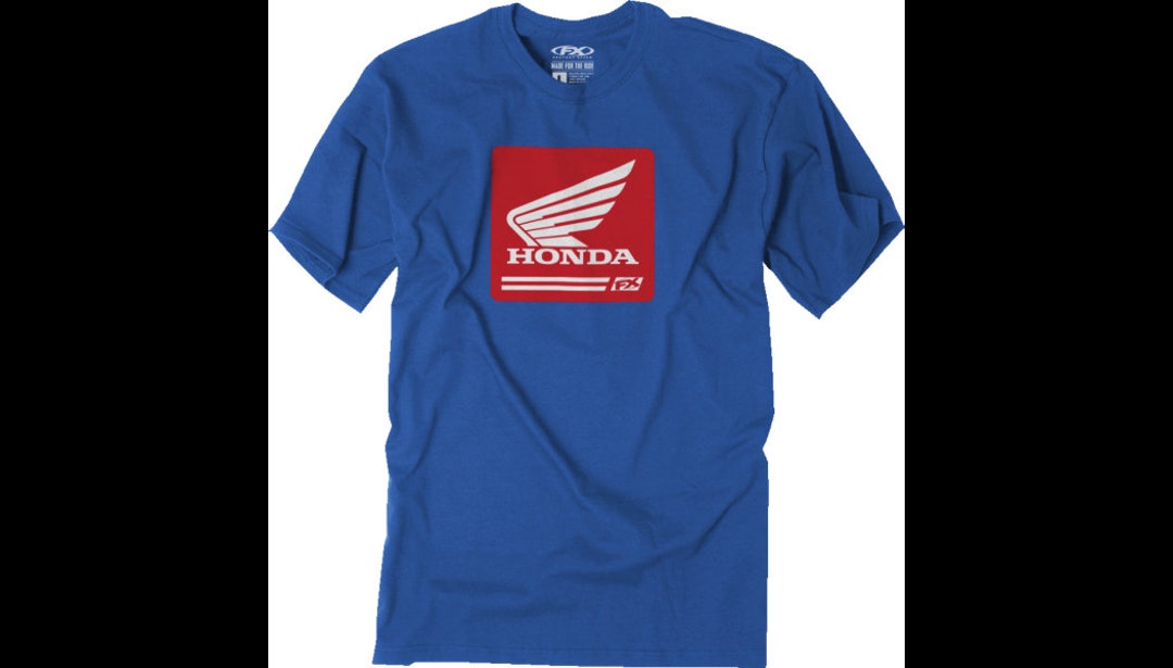 Factory Effex Honda HRC Men's T-Shirt - 100% Cotton Black Tee With Screen Printed Design, Size XL - View #6