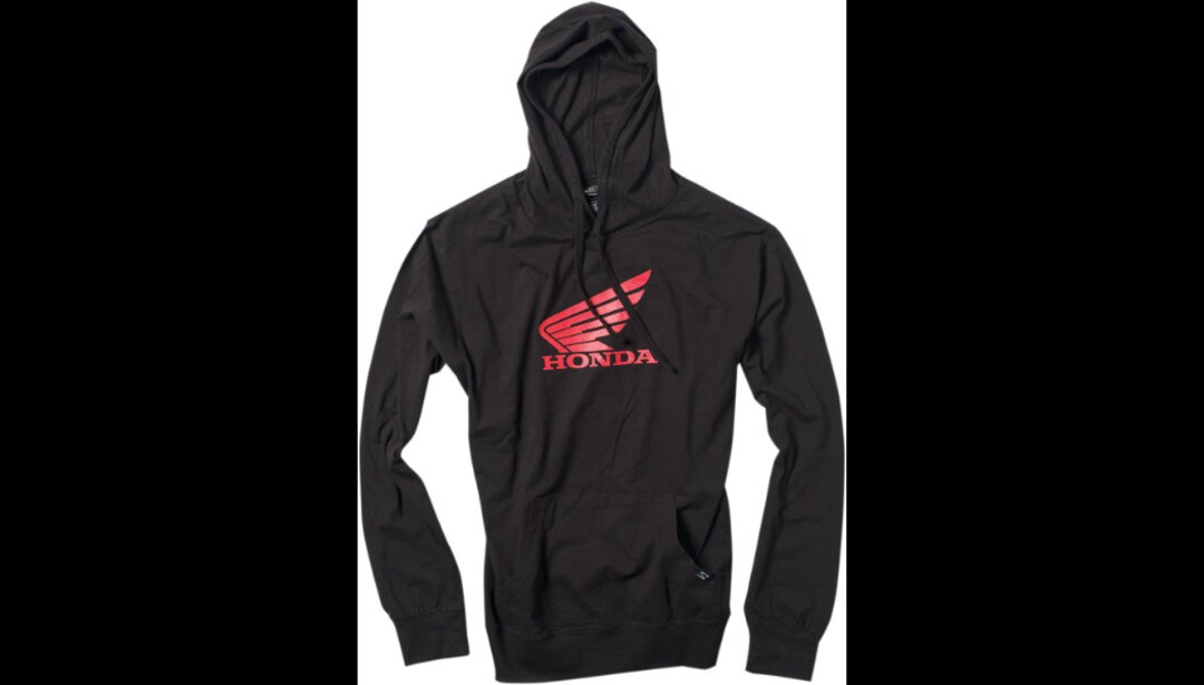 Honda Yellow Wing Logo Pullover Hoodie – Official Licensed Cotton