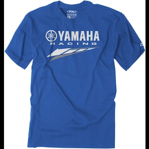 new factory effex yamaha striker t-shirt - royal blue/white - all sizes available (m/l/xl/2xl) - motorcycle/atv/offroad