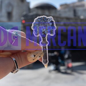 LS15 Kanan Jarrus' lichtzwaard met blauwe vlasbloemen Star Wars-sticker