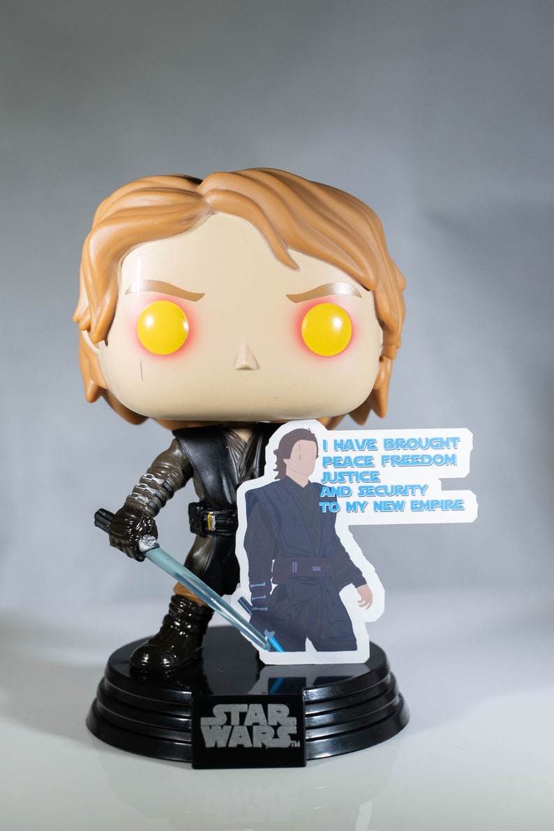 Anakin Skywalker I Have Brought Peace Freedom Justice and Etsy Ireland