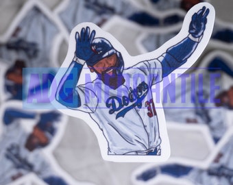 Teoscar Hernández Dodgers Sticker