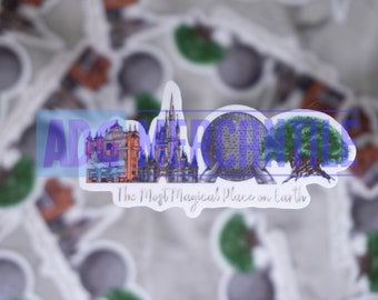 The Most Magical Place on Earth Walt Disney World Resort IconsDisney Sticker