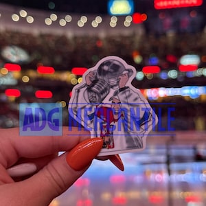 DUK23 Lukáš Dostál Team Czechia IIFH Champion Anaheim Ducks Aufkleber