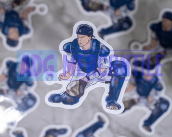 Will Smith Dodgers Catcher Sticker