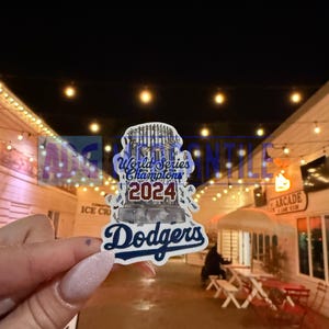 Adesivo DOD2 2024 World Series Champions Dodgers