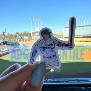 DOD17 Kiké Hernández-nr. 8 Dodgers-sticker