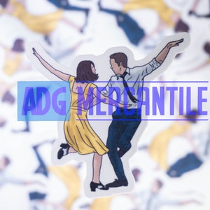 MOV9 La La Land Mia et Sebastian dansent Sticker