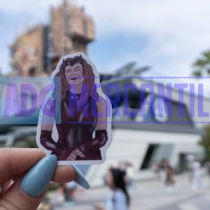 WandaVision Scarlet Witch Wanda Nose Srunch Marvel-sticker M95