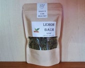 Lemon Balm Lemon Balm Leaf Cuts Melissa officinalis