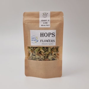 Hops Flowers  | Herb |  Hops Flower Tea | Humulus lupulus | Dried Herbs | Herbal | Herbalism | Aromatherapy