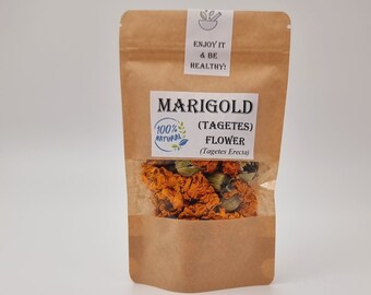 Marigold Flowers | Tagetes Flowers | Tagetes Erecta