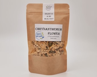 Chrysanthemum Flower | Mum Tea | Ju Hua | Hangzhou | Dry Edible Flower  | Chrysanthemum morifolium