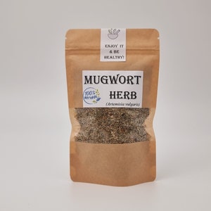 Mugwort Herb | Mugwort | Artemisia vulgaris | MUGWORT Tea | Dried Herbs | Herbalism | Herbal Products | Botanical