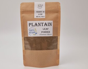 Plantain Leaf Powder | Plantago Major