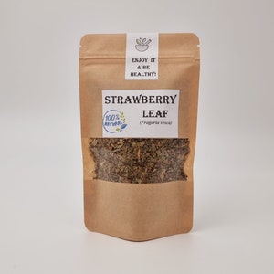 Strawberry Leaf Wildcrafted |  Fragaria Vesca | Tea