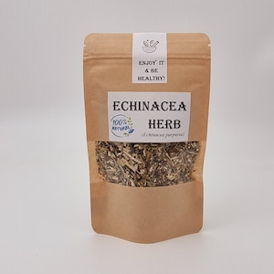 Echinacea Leaf Tea | Echinacea Herb Dried Cut ~ Echinacea Purpurea ~ 100% Premium