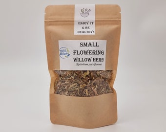 Small FLowering Willow Herb | Small Flowering Willow Herb (Epilobium parviflorum)  Tea Small Flowered Willow Urinary System Prostate