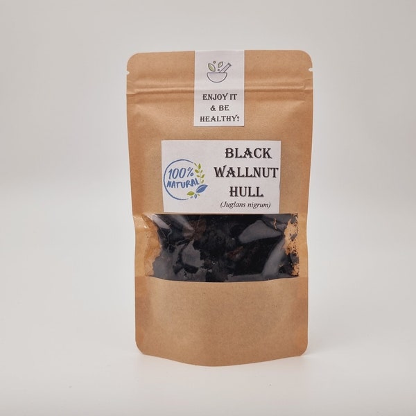 Black Walnut Hull | Juglans nigrum | Cuts or Powder