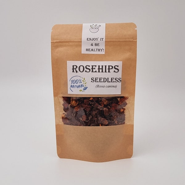 Rosehips Seedless | Rosa Canina | Wildcrfated | Ogranic | Natural | Conventional | Herbs