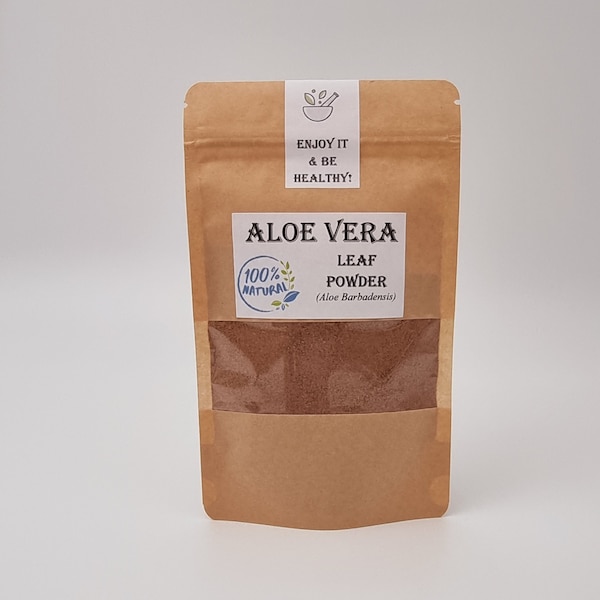 Aloe Vera Blattpulver | Getrocknete Aloe Blätter Pulver | Aloe Vera Pulver | Aloe Barbadensis