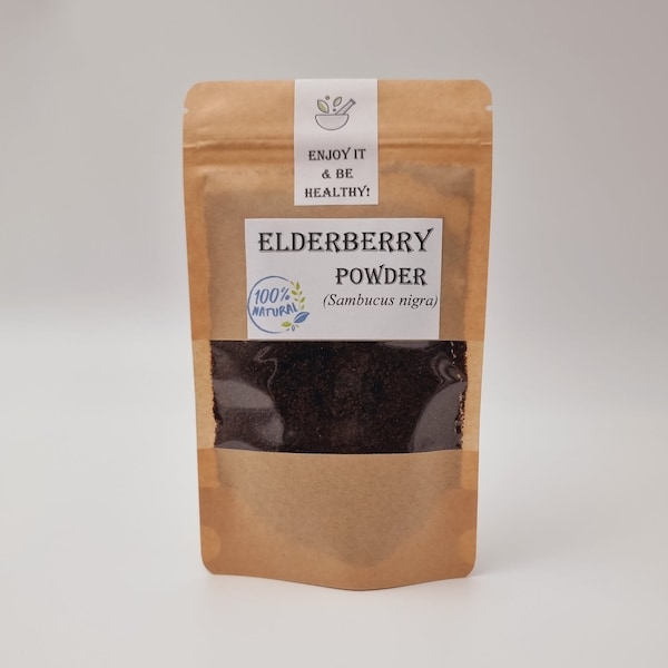 Elderberry Powder or Whole | Elderberries | Sambucus nigra |  Bulk up to 10 lbs | Wild Picked Dried Elder Berry