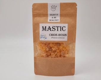 Gomme mastic | Résine de mastic | Mastiha de Chios authentique | Résine de gomme mastic de Chios