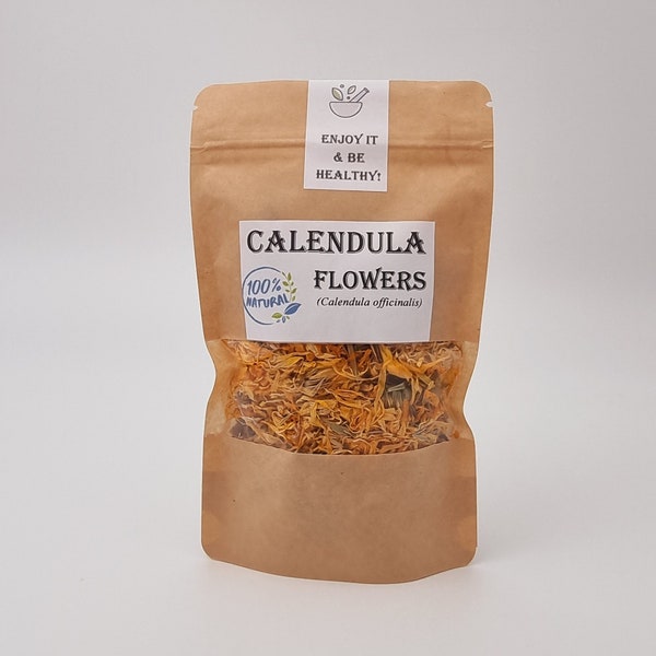 Calendula / Fiori di calendula / Erbe essiccate / Erboristeria / Prodotti botanici / Tisane / Aromaterapia