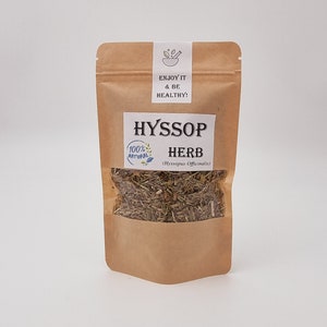 Hyssop Herb | Natural | Hyssopus officinalis