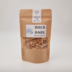 Birch Bark |  Birch Bark Tea | Tea Making | ( Betulae Cortex )